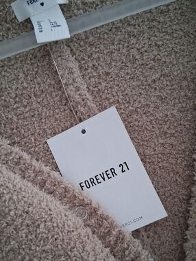 Forever 21 Taupe Textured Knit